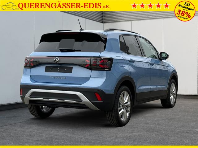 Volkswagen / T-Cross / Blau / / / MATRIX+KAMERA+ACC+KLIMA+SHZ+17 LM+KEYLESS