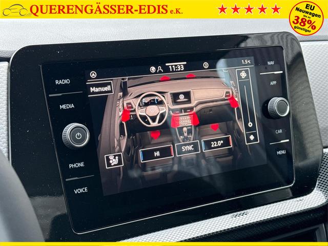 Volkswagen / T-Cross / Blau / / / MATRIX+KAMERA+ACC+KLIMA+SHZ+17 LM+KEYLESS