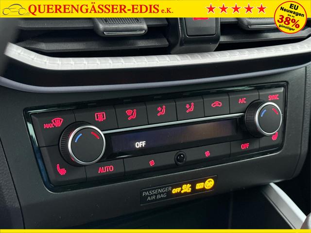 Seat / Arona / Blau / / / 5J GARANTIE+KAMERA+SHZ+KLIMA+PDC+TEMPOMAT+VOLL-LED+16 ALU