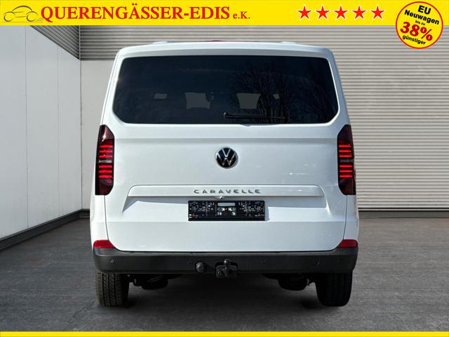 Volkswagen / T7 Caravelle / / / / LR+9 Sitze+AHK+KLIMAAUT.+KAMERA+PDC+LED