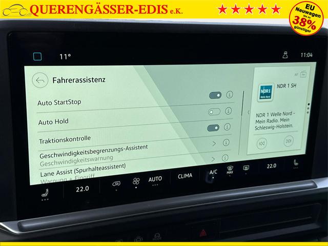 Volkswagen / T7 Caravelle / / / / LR+9 Sitze+AHK+KLIMAAUT.+KAMERA+PDC+LED