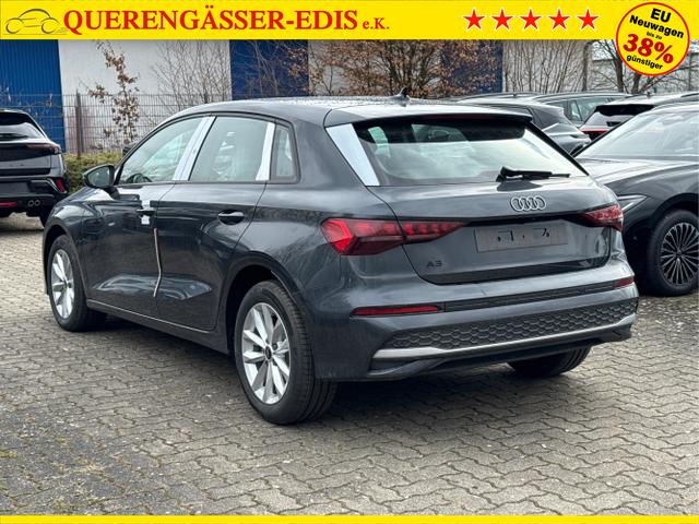 Audi / A3 Sportback / Grau / / / ACC+KAMERA+SHZ+LED+16LM+APP, Beispielbilder, ggf. teilweise mit Sonderausstattung