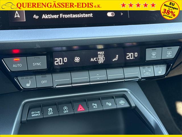 Audi / A3 Sportback / Schwarz / / / ACC+KAMERA+SHZ+LED+16LM+APP