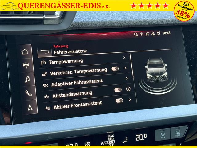 Audi / A3 Sportback / Schwarz / / / ACC+KAMERA+SHZ+LED+16LM+APP