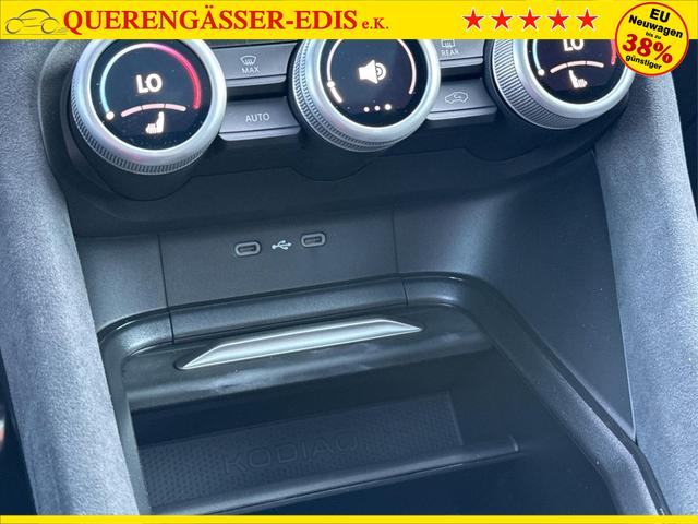 Skoda / Kodiaq / Grau / / / 4x4+AHK+PANO+KAMERA+EL. HECKKL.+PDC+20 LM, Beispielbilder, ggf. teilweise mit Sonderausstattung