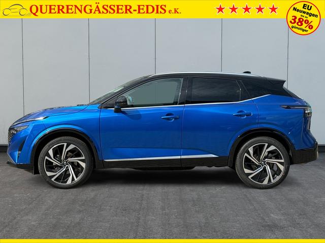 Nissan / Qashqai / Blau / / / FACELIFT+PANO+360&deg;KAMERA+PDC+EL.HECKKL. 
