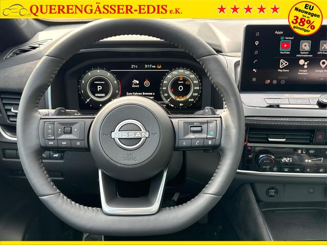 Nissan / Qashqai / Blau / / / FACELIFT+PANO+360&deg;KAMERA+PDC+EL.HECKKL. 