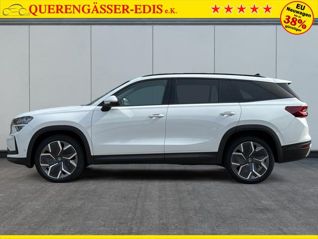 Skoda / Kodiaq / Wei&szlig; / / / LEDER+AHK+PANO+MATRIX+360 KAM+eHK+20 LM, Beispielbilder, ggf. teilweise mit Sonderausstattung