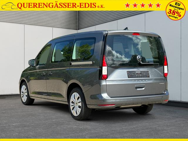 Volkswagen / Caddy Maxi / Grau / / / F&Ouml;RDERF&Auml;HIG+KAMERA+ACC+SHZ+KLIMA+APP-CONNECT+GJR+PDC