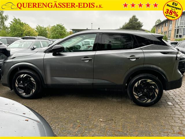 Nissan / Qashqai / Grau / / / EL.HECKKL+HEAD-UP+KAMERA+ACC+PDC+SHZ+LED 