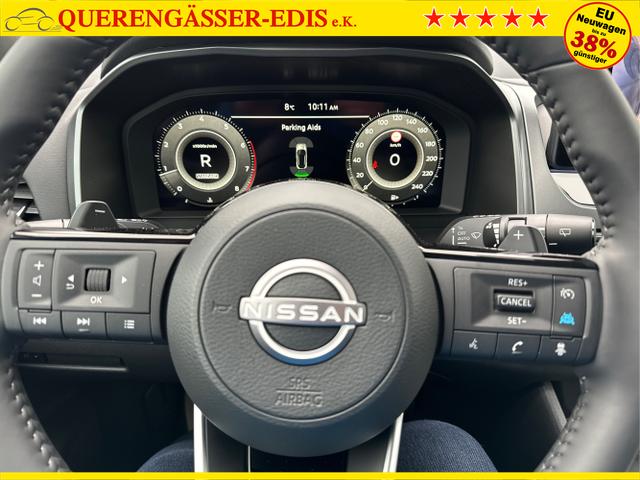 Nissan / Qashqai / Grau / / / EL.HECKKL+HEAD-UP+KAMERA+ACC+PDC+SHZ+LED 