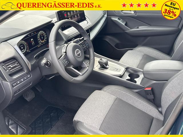 Nissan / Qashqai / Blau / / / EL.HECKKL+HEAD-UP+KAMERA+ACC+PDC+SHZ+LED 