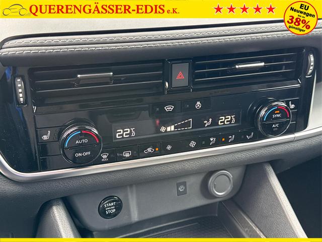 Nissan / Qashqai / Blau / / / EL.HECKKL+HEAD-UP+KAMERA+ACC+PDC+SHZ+LED 