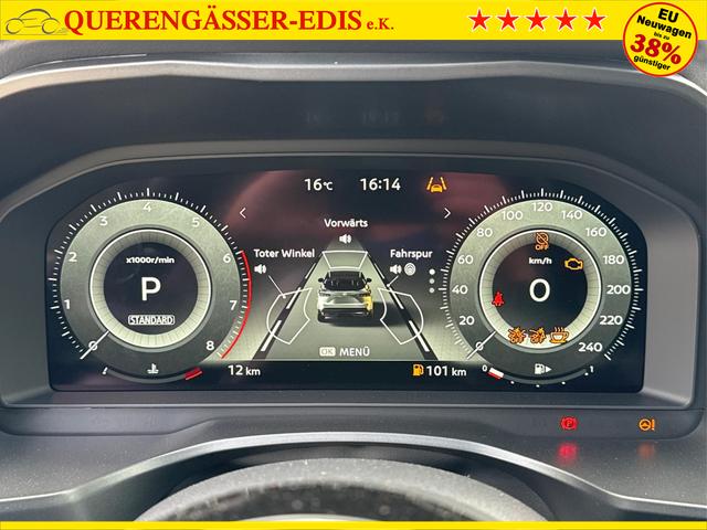 Nissan / Qashqai / Blau / / / EL.HECKKL+HEAD-UP+KAMERA+ACC+PDC+SHZ+LED 