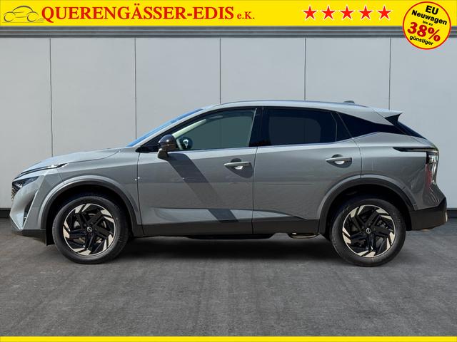 Nissan / Qashqai / Grau / / / EL.HECKKL+HEAD-UP+KAMERA+ACC+PDC+SHZ+LED 