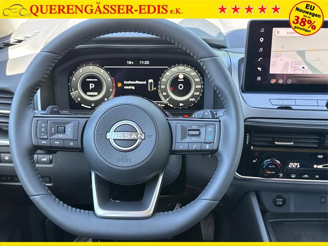Nissan / Qashqai / Grau / / / EL.HECKKL+HEAD-UP+KAMERA+ACC+PDC+SHZ+LED 