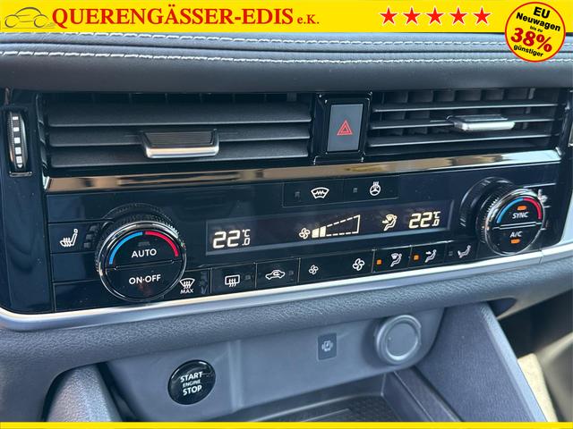 Nissan / Qashqai / Grau / / / EL.HECKKL+HEAD-UP+KAMERA+ACC+PDC+SHZ+LED 