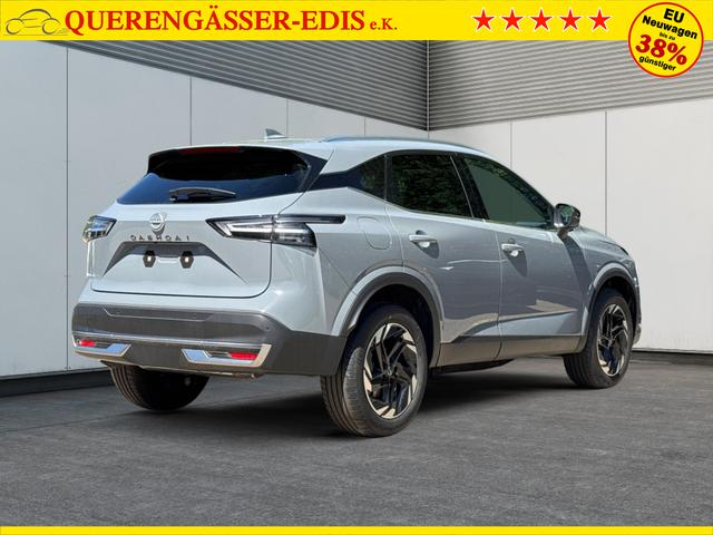 Nissan / Qashqai / Grau / / / EL.HECKKL+HEAD-UP+KAMERA+ACC+PDC+SHZ+LED 