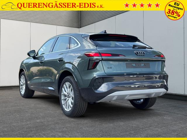 Audi / Q3 Sportback / / / / MJ 2026 PANO+AHK+NAVI+KAMERA+EL. HECKKL.+LED+18 LM, Beispielbilder, ggf. teilweise mit Sonderausstattung
