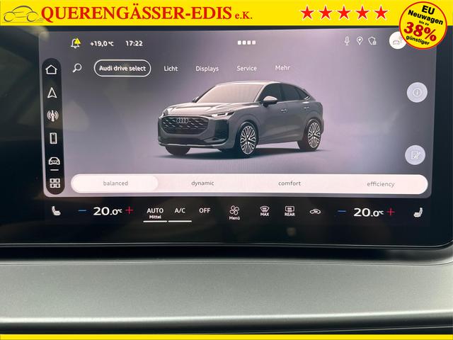 Audi / Q3 Sportback / / / / MJ 2026+NAVI+KAMERA+PANO+AHK+PDC+EL. HECKKL.+LED+18 LM