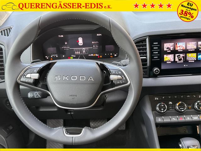 Skoda / Karoq / Silber / / / AHK+el.HECKKLAPPE+KAMERA+PDC+ACC, Beispielbilder, ggf. teilweise mit Sonderausstattung