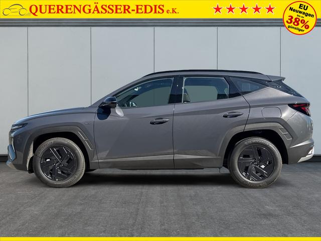 Hyundai / TUCSON / Grau / / / Hybrid NAVI+KAMERA+SHZ+LED+TEMPOMAT+17 ALU+PDC