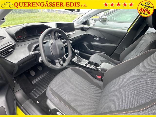 Peugeot / 208 / Gelb / / / MAN6+KAMERA+NAVI+SHZ+LED+PDC+TEMPOMAT, Beispielbilder, ggf. teilweise mit Sonderausstattung