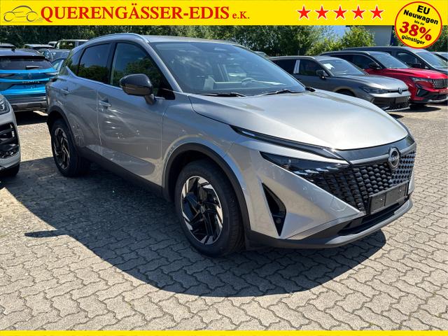 Nissan / Qashqai / Silber / / / KAMERA+ACC+PDC+EL.HECKKL.+SHZ+LED , Beispielbilder, ggf. teilweise mit Sonderausstattung