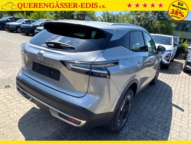 Nissan / Qashqai / Silber / / / KAMERA+ACC+PDC+EL.HECKKL.+SHZ+LED , Beispielbilder, ggf. teilweise mit Sonderausstattung