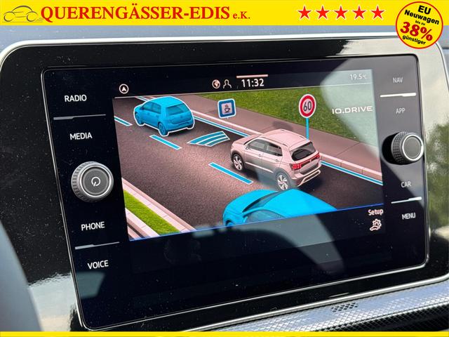 Volkswagen / T-Cross / Grau / / / MATRIX+SHZ+KAMERA+ACC+18'' ALU+KESSY+APP, Beispielbilder, ggf. teilweise mit Sonderausstattung