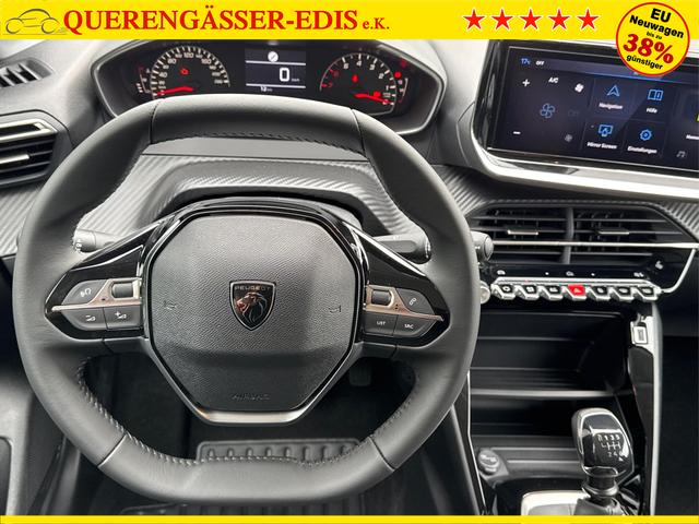 Peugeot / 208 / Schwarz / / / MAN6+KAMERA+NAVI+SHZ+LED+PDC+TEMPOMAT, Beispielbilder, ggf. teilweise mit Sonderausstattung