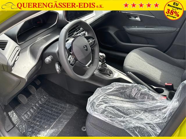 Peugeot / 208 / Gelb / / / MAN6+SHZ+LED+PDC+TEMPOMAT, Beispielbilder, ggf. teilweise mit Sonderausstattung