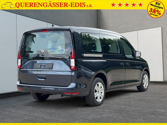 Volkswagen / Caddy Maxi / Blau / / / Caddy Maxi KAMERA+APP+PDC+ACC+LANE ASSIST, Beispielbilder, ggf. teilweise mit Sonderausstattung