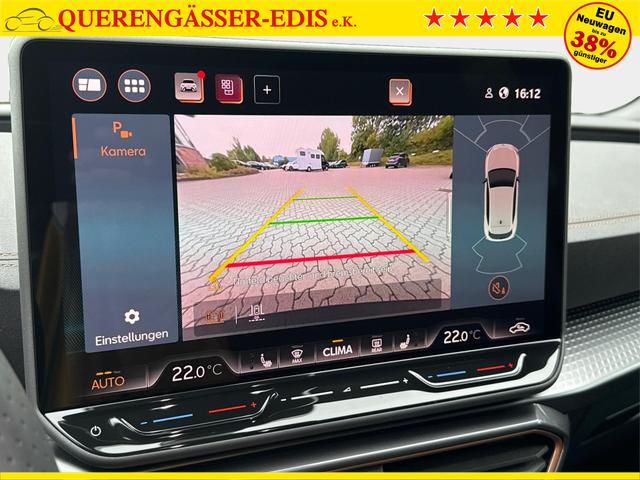 Cupra / Leon / Grau / / / NAVI+KAMERA+KESSY+MEMORY+SHZ+ACC+PDC+LED+19 ALU, Beispielbilder, ggf. teilweise mit Sonderausstattung