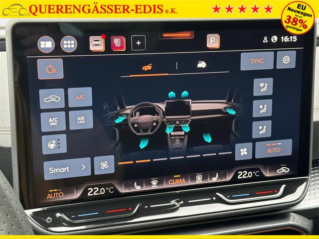 Cupra / Leon / Grau / / / NAVI+KAMERA+KESSY+MEMORY+SHZ+ACC+PDC+LED+19 ALU, Beispielbilder, ggf. teilweise mit Sonderausstattung