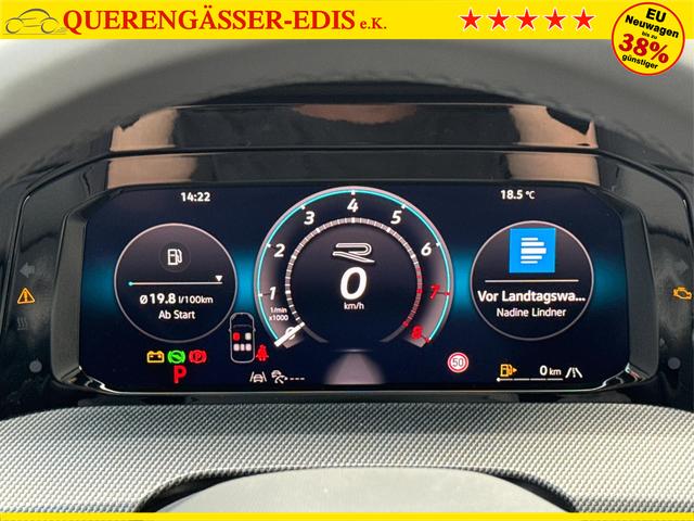 Volkswagen / Golf / Schwarz / / / LED-PLUS+ACC+SHZ+KEYLESS+KAMERA+18 ALU, Beispielbilder, ggf. teilweise mit Sonderausstattung