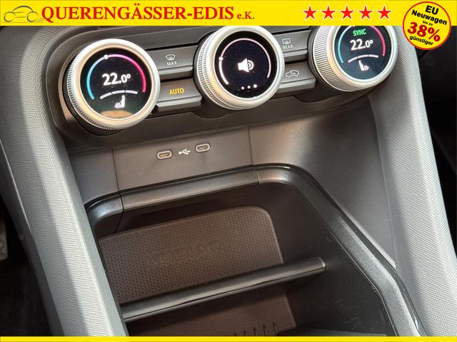 Skoda / Kodiaq / Silber / / / DSG+AHK+NAVI+19'' ALU+ACC+KAMERA, Beispielbilder, ggf. teilweise mit Sonderausstattung