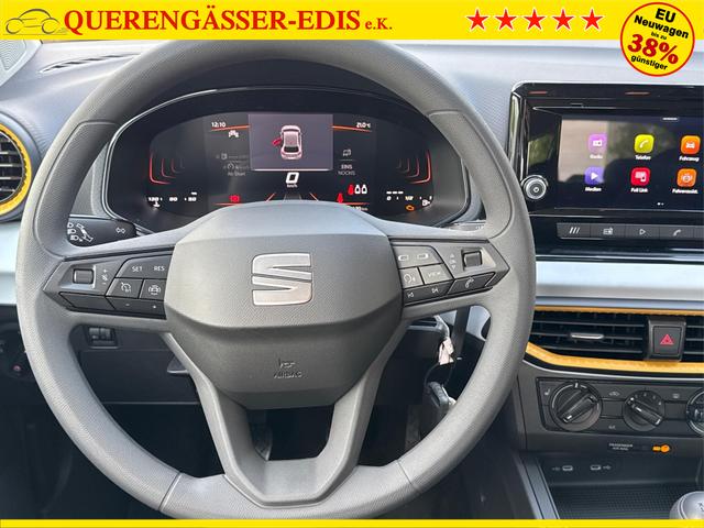 Seat / Ibiza / Blau / / / FULL LINK+SHZ+KLIMA+PDC+LED+15 ALU+TEMPOMAT, Beispielbilder, ggf. teilweise mit Sonderausstattung