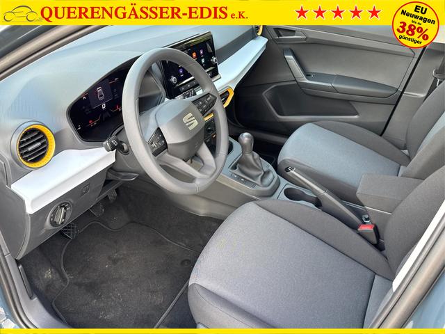 Seat / Ibiza / Blau / / / FULL LINK+SHZ+KLIMA+PDC+LED+15 ALU+TEMPOMAT, Beispielbilder, ggf. teilweise mit Sonderausstattung