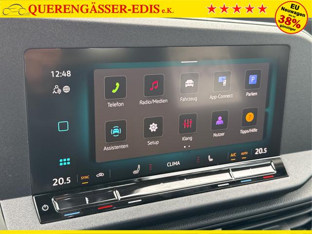 Volkswagen / Caddy Maxi / Wei&szlig; / / / Caddy Maxi+ KAMERA+SHZ+PDC+APP+ACC+LANE ASSIST, Beispielbilder, ggf. teilweise mit Sonderausstattung
