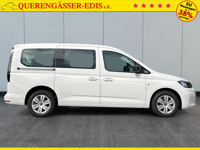 Volkswagen / Caddy Maxi / Wei&szlig; / / / Caddy Maxi KAMERA+APP+PDC+ACC+LANE ASSIST, Beispielbilder, ggf. teilweise mit Sonderausstattung