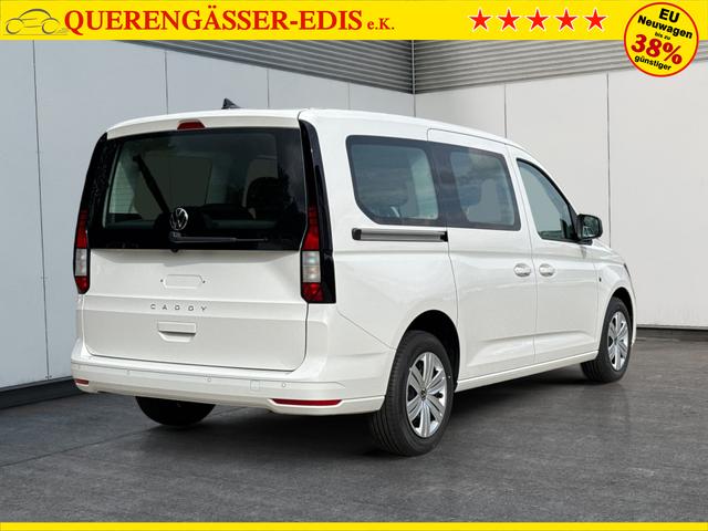 Volkswagen / Caddy Maxi / Wei&szlig; / / / Caddy Maxi KAMERA+APP+PDC+ACC+LANE ASSIST, Beispielbilder, ggf. teilweise mit Sonderausstattung