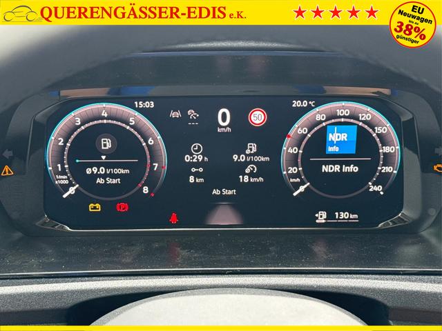 Volkswagen / Caddy Maxi / Wei&szlig; / / / Caddy Maxi KAMERA+APP+PDC+ACC+LANE ASSIST, Beispielbilder, ggf. teilweise mit Sonderausstattung