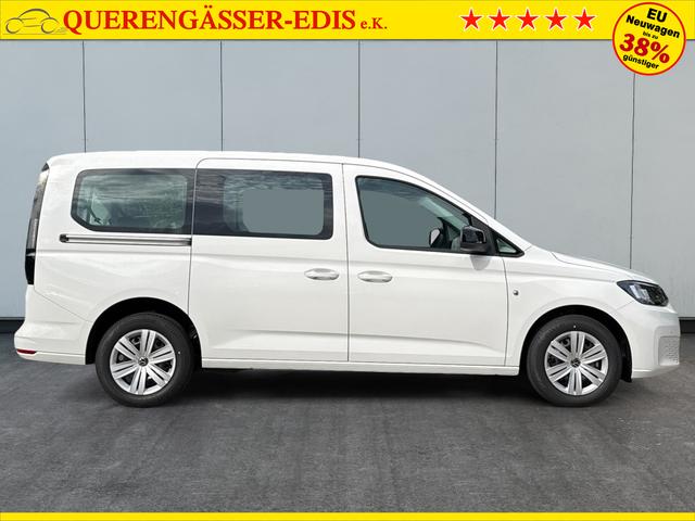 Volkswagen / Caddy Maxi / Wei&szlig; / / / Caddy Maxi KAMERA+APP+PDC+ACC+LANE ASSIST, Beispielbilder, ggf. teilweise mit Sonderausstattung