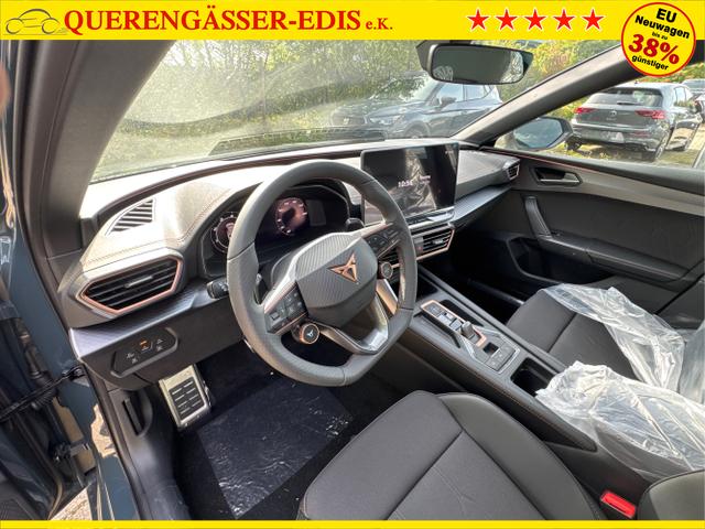 Cupra / Leon Sportstourer / Blau / / / ST AHK+NAVI+eHK+KAMERA+ACC+SHZ+18 ALU+LED, Beispielbilder, ggf. teilweise mit Sonderausstattung