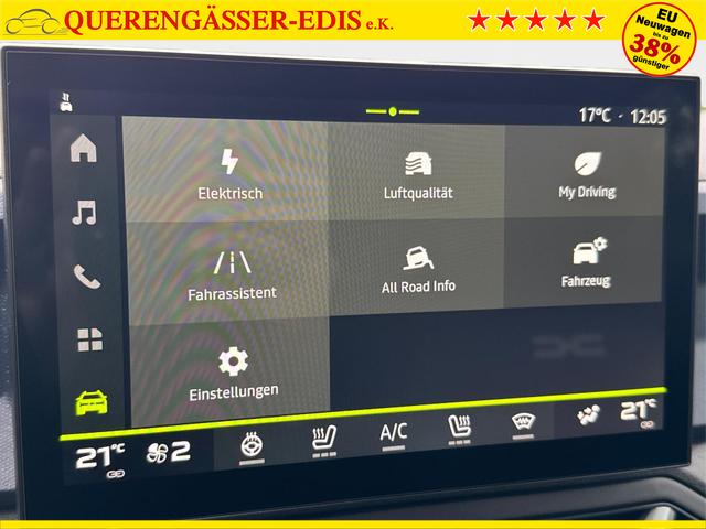 Dacia / Bigster / Gr&uuml;n / / / SHZ+KLIMA+PDC+KAMERA+LED+17 ALU, Beispielbilder, ggf. teilweise mit Sonderausstattung