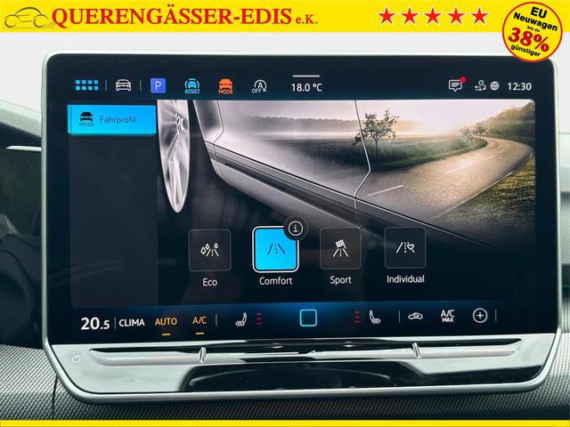 Volkswagen / Golf / Blau / / / PANO+LED-PLUS+ACC+SHZ+KEYLESS+KAMERA+18 ALU, Beispielbilder, ggf. teilweise mit Sonderausstattung