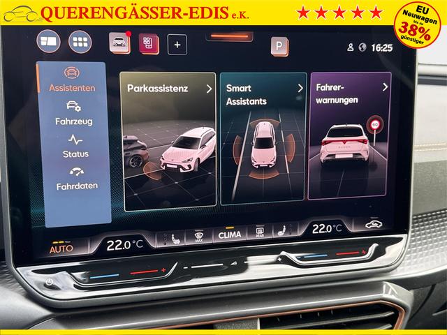Cupra / Leon Sportstourer / Blau / / / 4x4 ST AHK+NAVI+eHK+KAMERA+MEMORY+ACC+19 ALU+LED, Beispielbilder, ggf. teilweise mit Sonderausstattung
