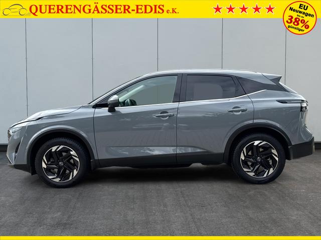 Nissan / Qashqai / Grau / / / QQ N-Connecta PANORAMA+beh.SCHEIBE+NAVI+AHK+ACC+WINTER