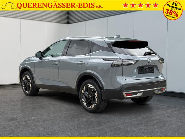 Nissan / Qashqai / Grau / / / QQ N-Connecta PANORAMA+beh.SCHEIBE+NAVI+AHK+ACC+WINTER